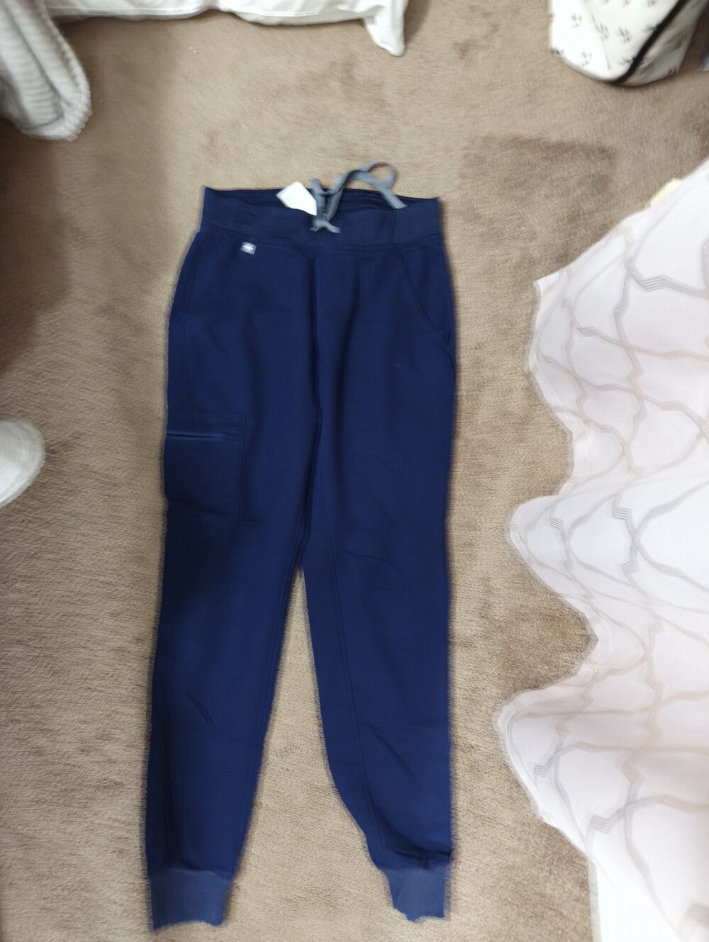 Women's Navy Figs Jogger Pants